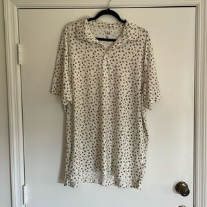 1764 Golf Men’s 2XL short sleeve Polo white